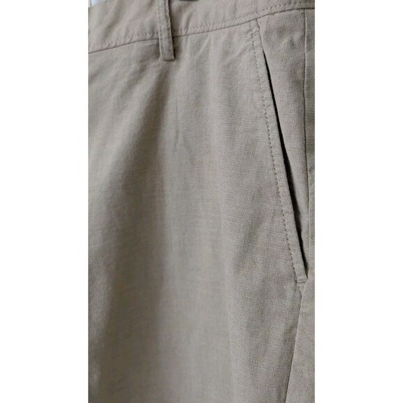 Goodthreads Men's Flat-Front Comfort Stretch Chino Shorts W38 Beige - Picture 4 of 6